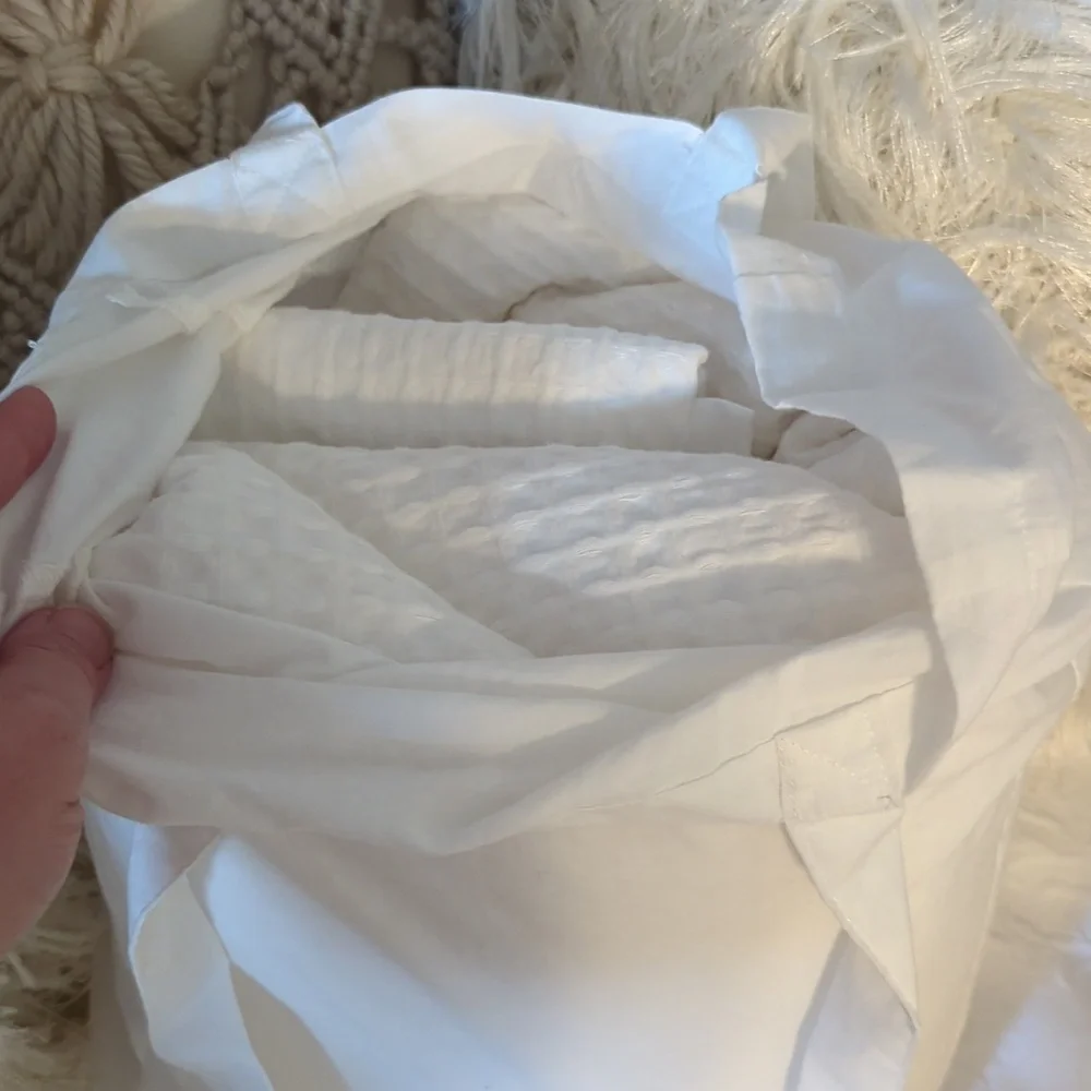 Bedsure Cotton Duvet Cover Twin 100% Cotton Waffle Weave Coconut White Duvet C